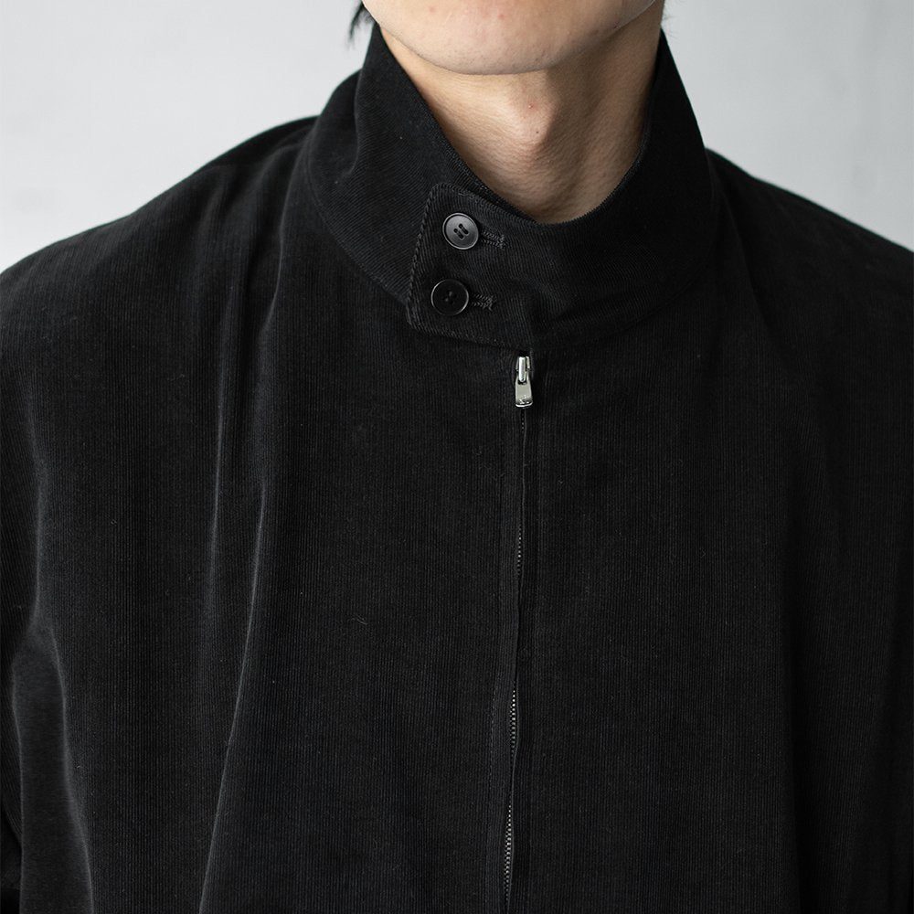 [40%OFF] Blanc YM/ -exclusive- Summer Corduroy Drizzler Jacket "Black"