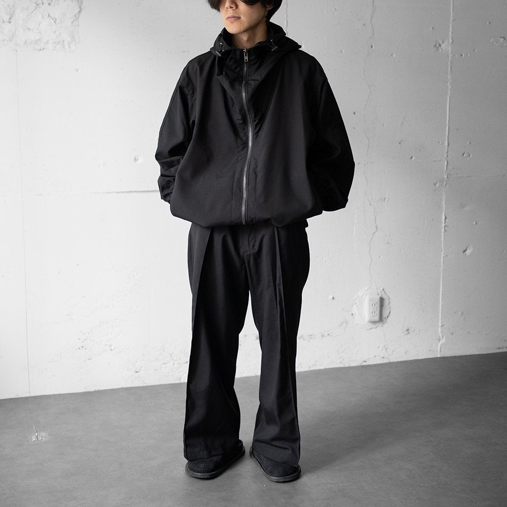 [40%OFF] AFTERHOURS / PLEATED TROUSERS "BLACK"