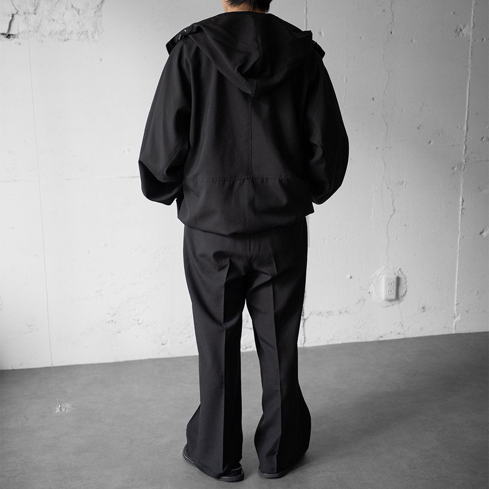 [40%OFF] AFTERHOURS / PLEATED TROUSERS "BLACK"