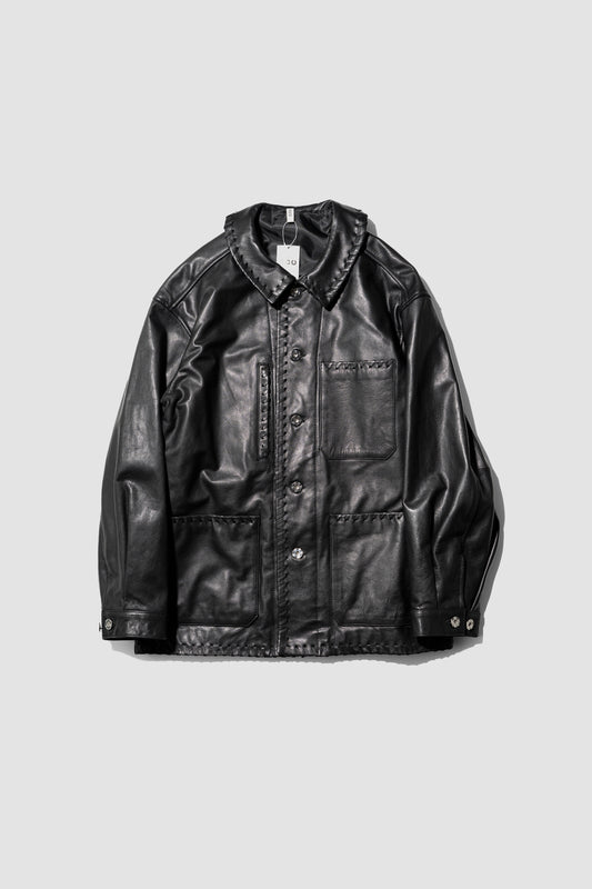 CCU / BRAIDED FRENCH COVERALL "BLACK"