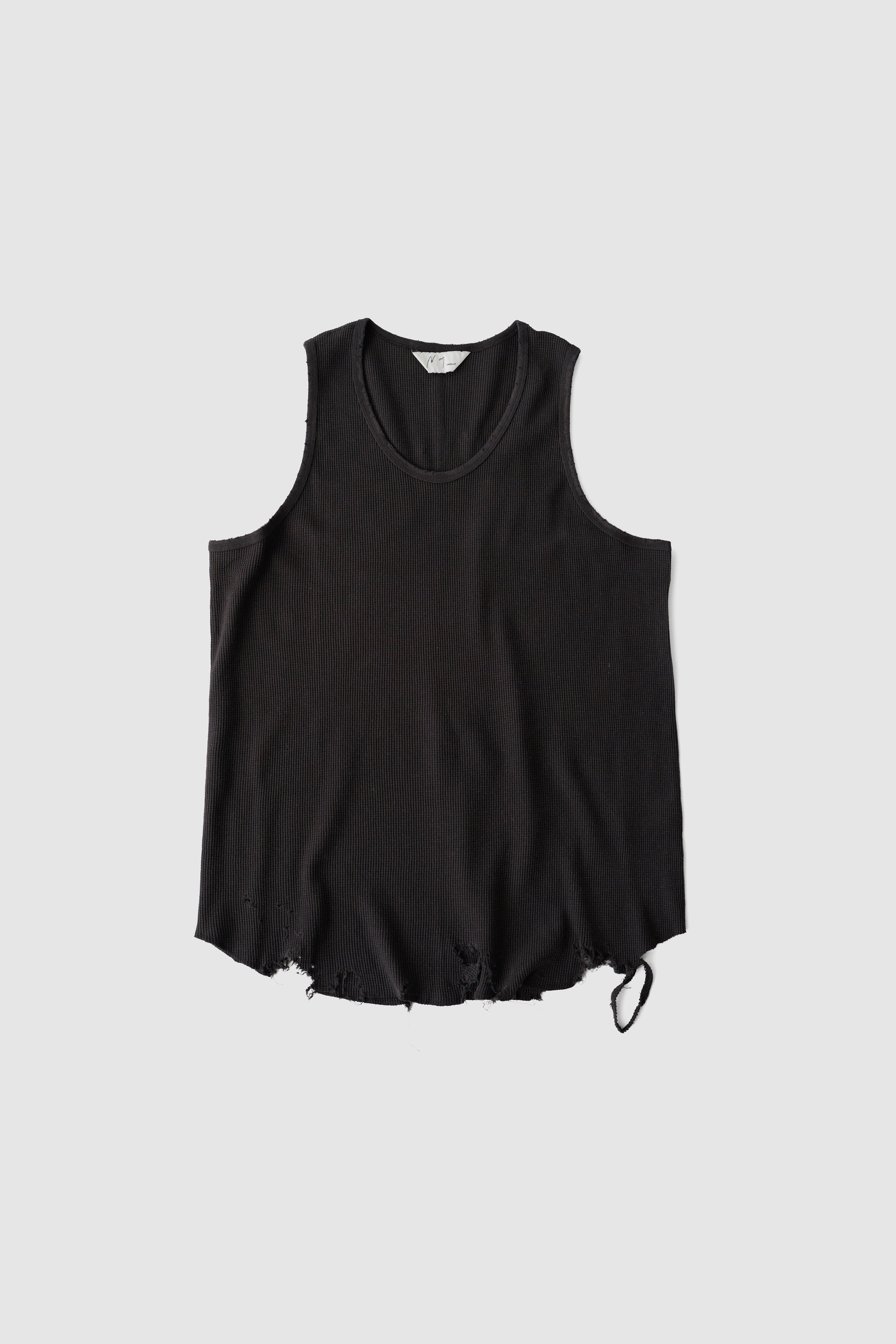 ANCELLM /アンセルム|DAMAGE WAFFLE TANK TOP ANCELLM(アンセルム) / DAMAGE WAFFLE TANK 