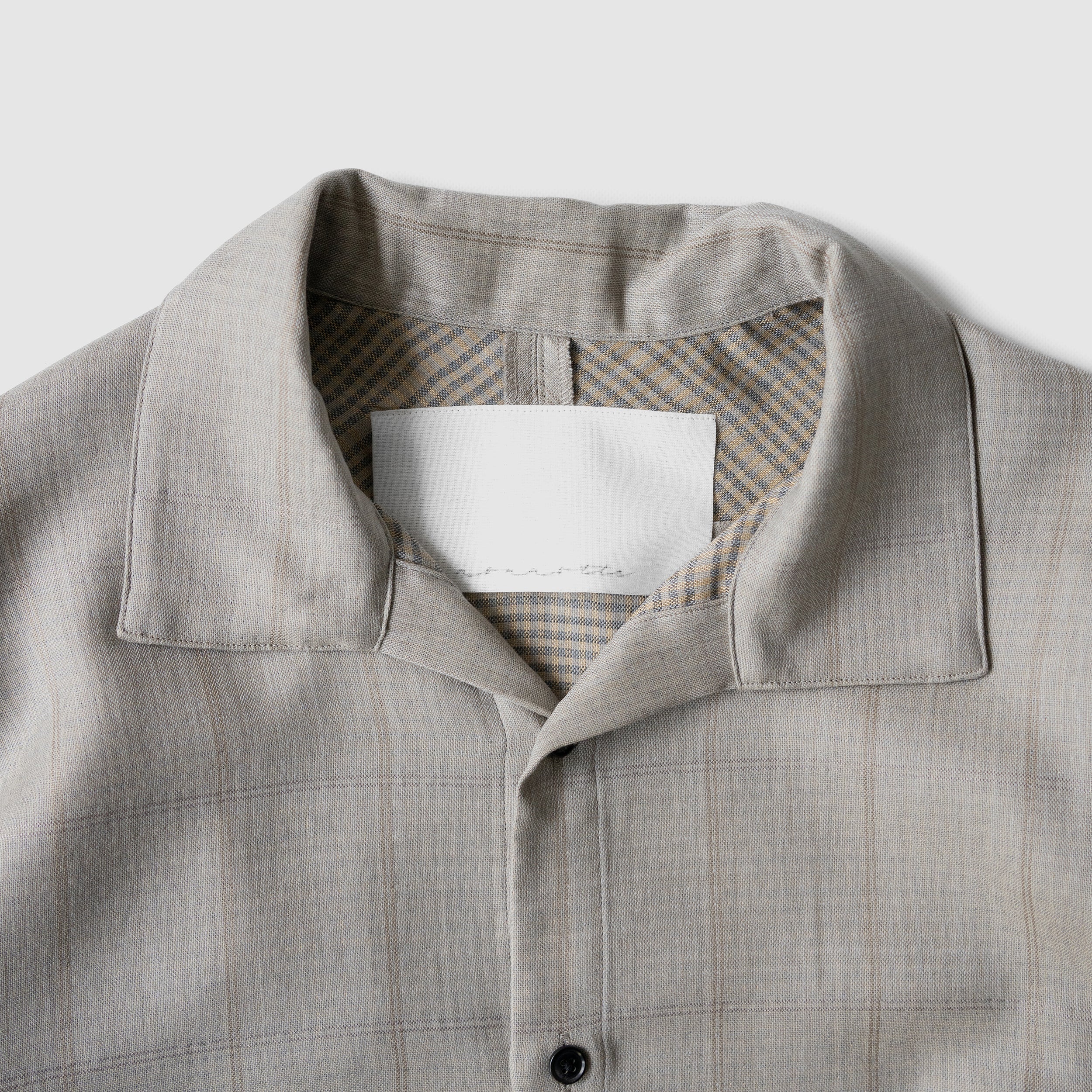 nonnotte(ノノット)/ Draping Open Collar Shirt Type A 