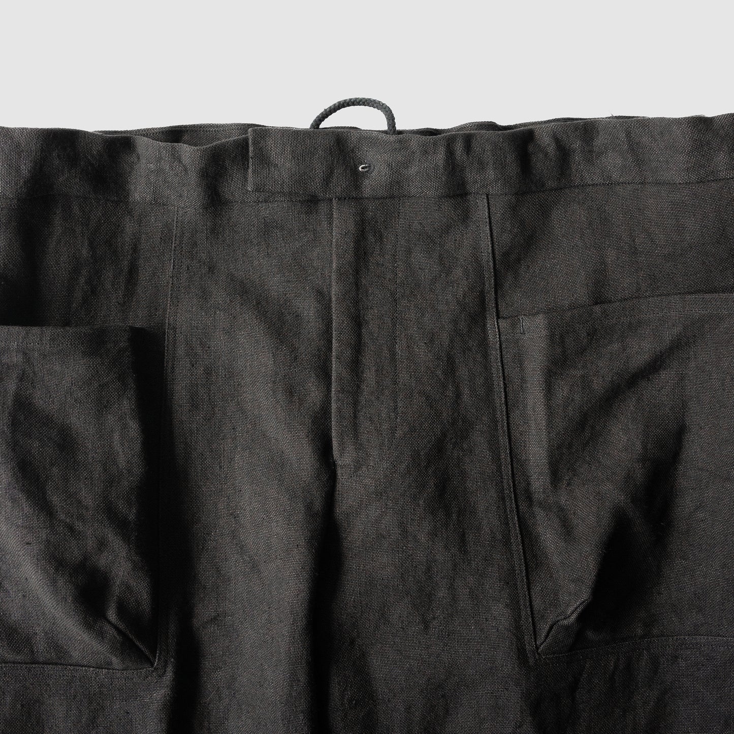 BIBLIOTHERK /  WIDE TROUSERS "BLACK"