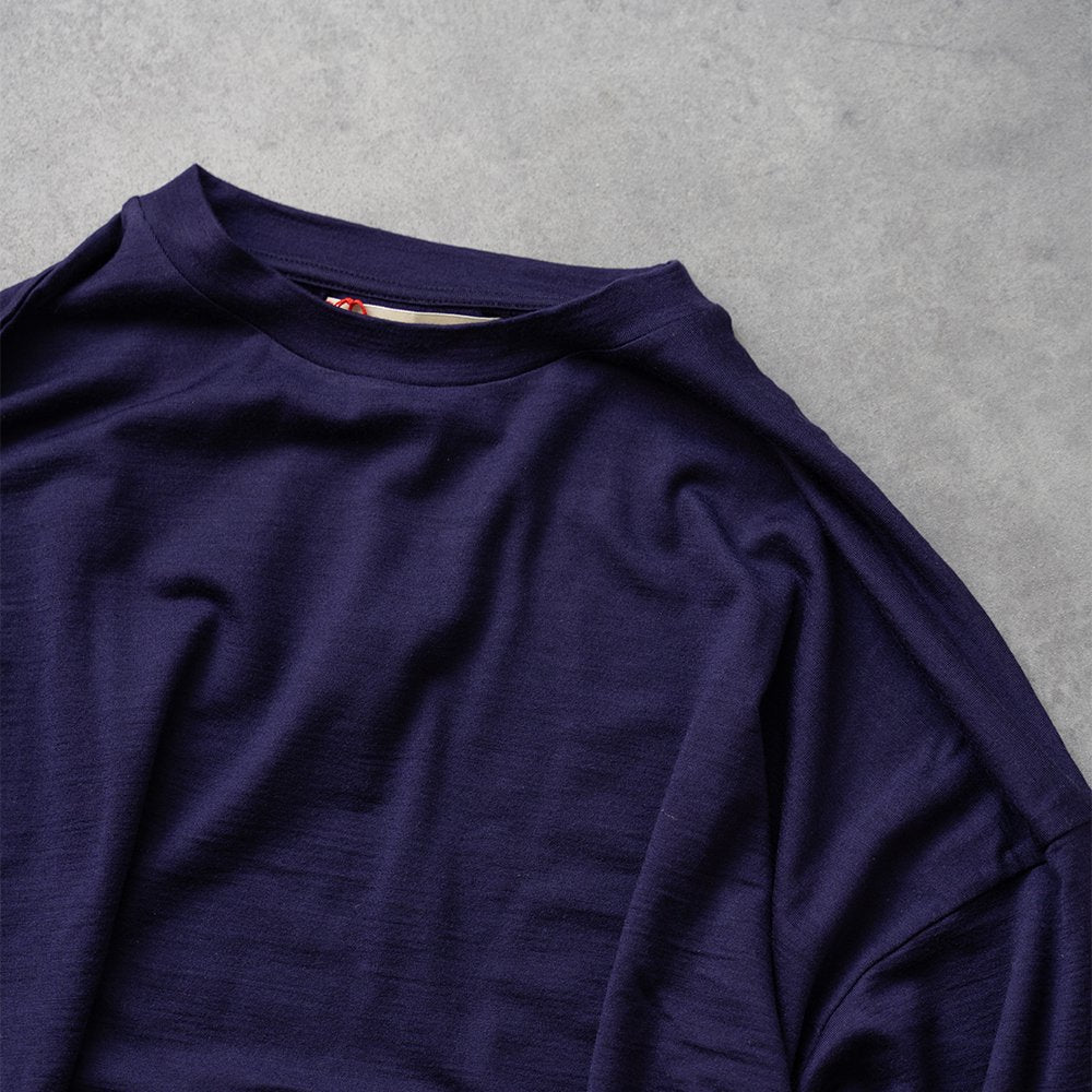 barbell object / swool l/s top "purple"