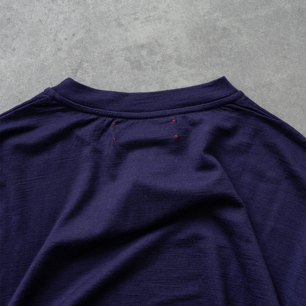 barbell object / swool l/s top "purple"