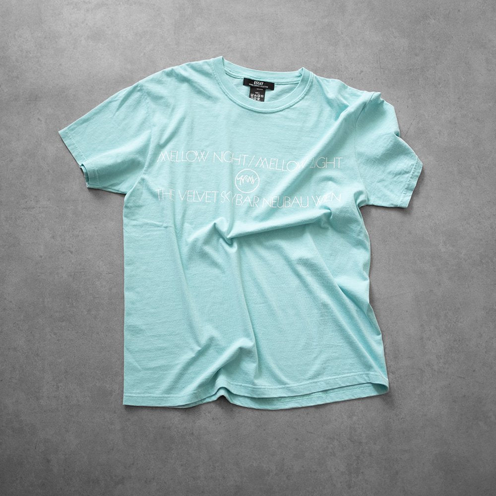 [40%OFF] ESSAY/ PIGMENT S/S T-SHIRT "Mint Blue"