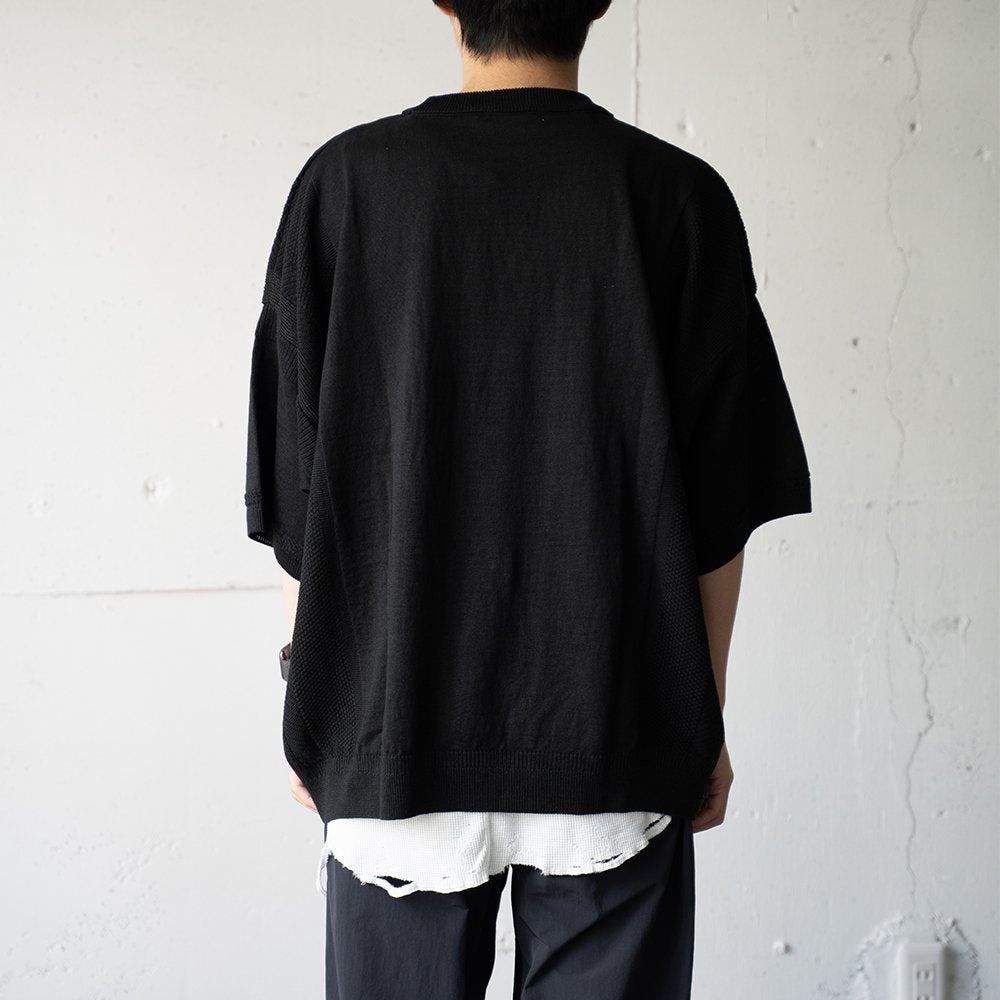 [40%OFF] YASHIKI / Nomichi Knit "BLACK"