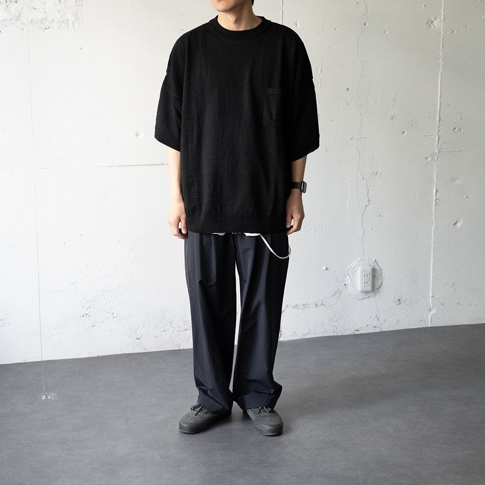 [40%OFF] YASHIKI / Nomichi Knit "BLACK"