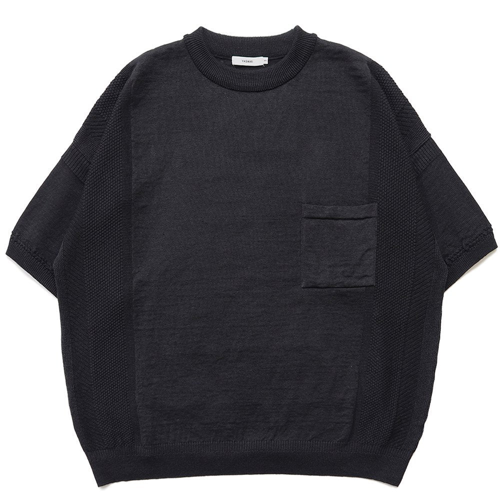 [40%OFF] YASHIKI / Nomichi Knit "BLACK"