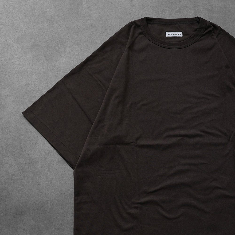 [40%OFF] AFTERHOURS / OVERSIZED T-SHIRT "ESPRESSO"