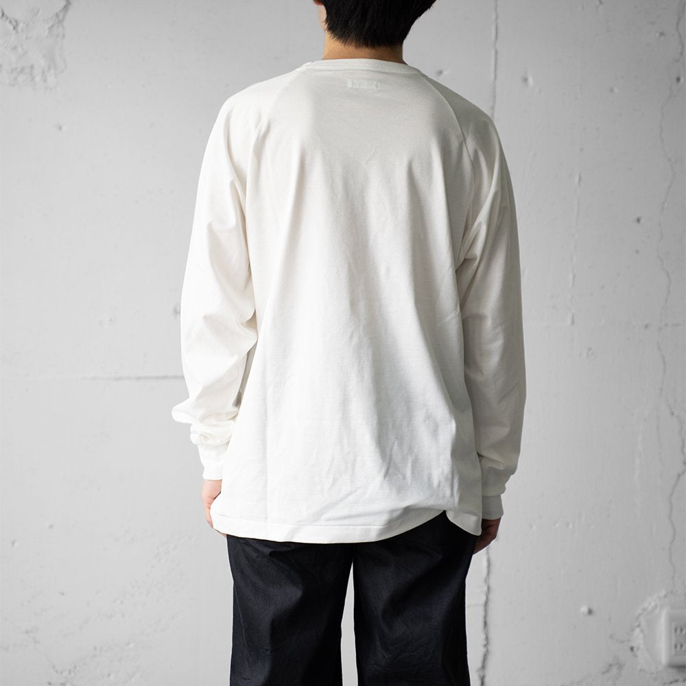 [40%OFF] AFTERHOURS / OVERSIZED L/S T-SHIRT "WHITE"