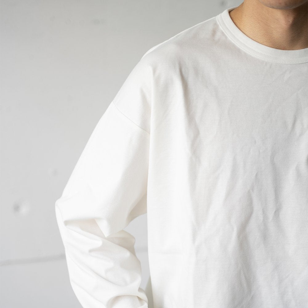 [40%OFF] AFTERHOURS / OVERSIZED L/S T-SHIRT "WHITE"