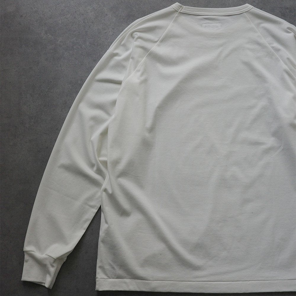 [40%OFF] AFTERHOURS / OVERSIZED L/S T-SHIRT "WHITE"