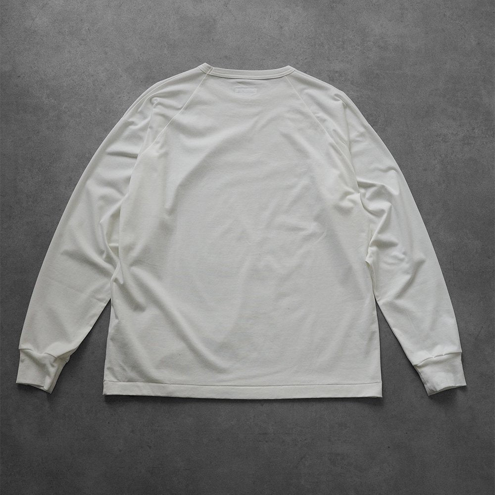 [40%OFF] AFTERHOURS / OVERSIZED L/S T-SHIRT "WHITE"