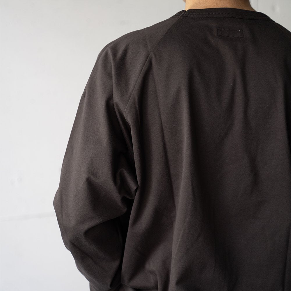 [40%OFF] AFTERHOURS / OVERSIZED L/S T-SHIRT "ESPRESSO"