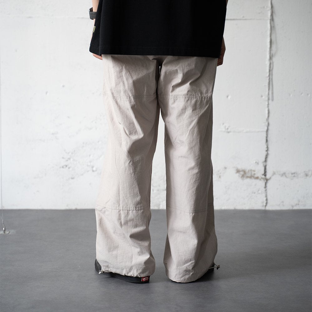 [40%OFF] ENCOMING/ PULLCORD PANELED TROUSER "BEIGE"