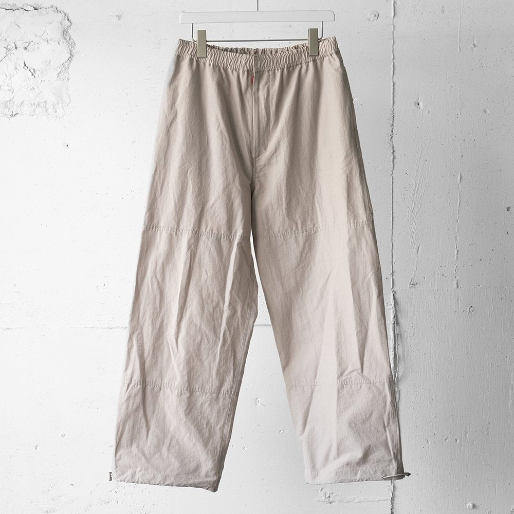 [40%OFF] ENCOMING/ PULLCORD PANELED TROUSER "BEIGE"