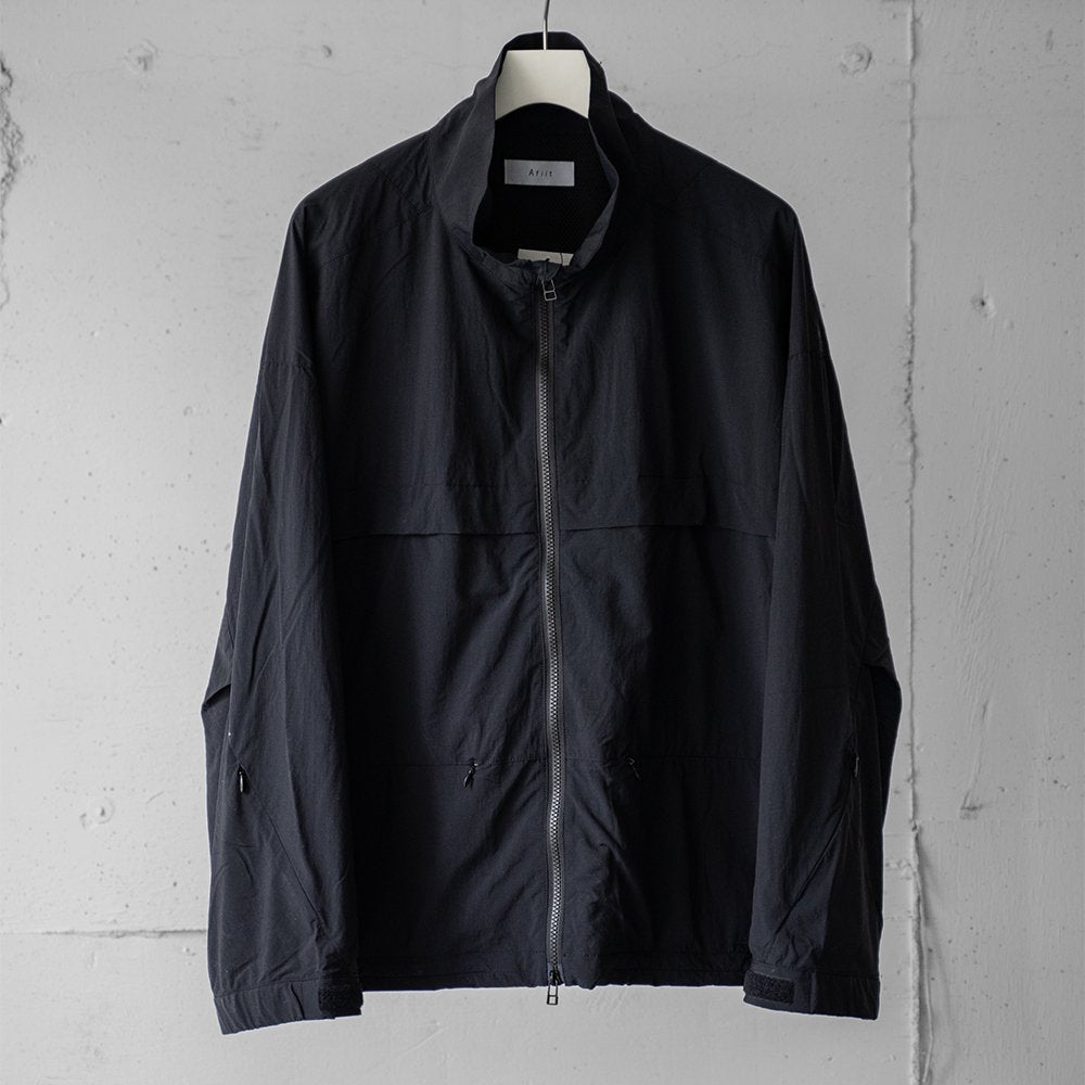 Afiit / NYLON ZIP BLOUSON "BLK"