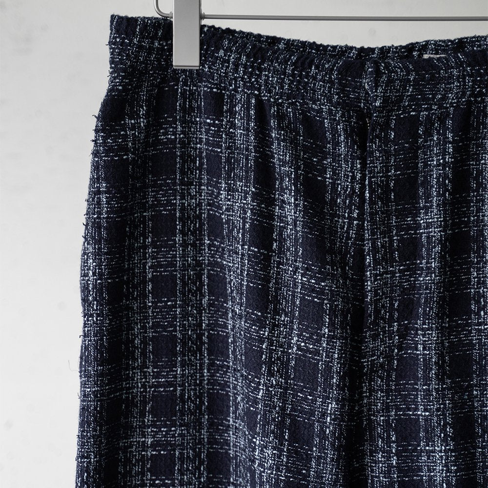 [30%OFF] ENCOMING/ -exclusive- PULLCORD PANELED TROUSER "NAVY"