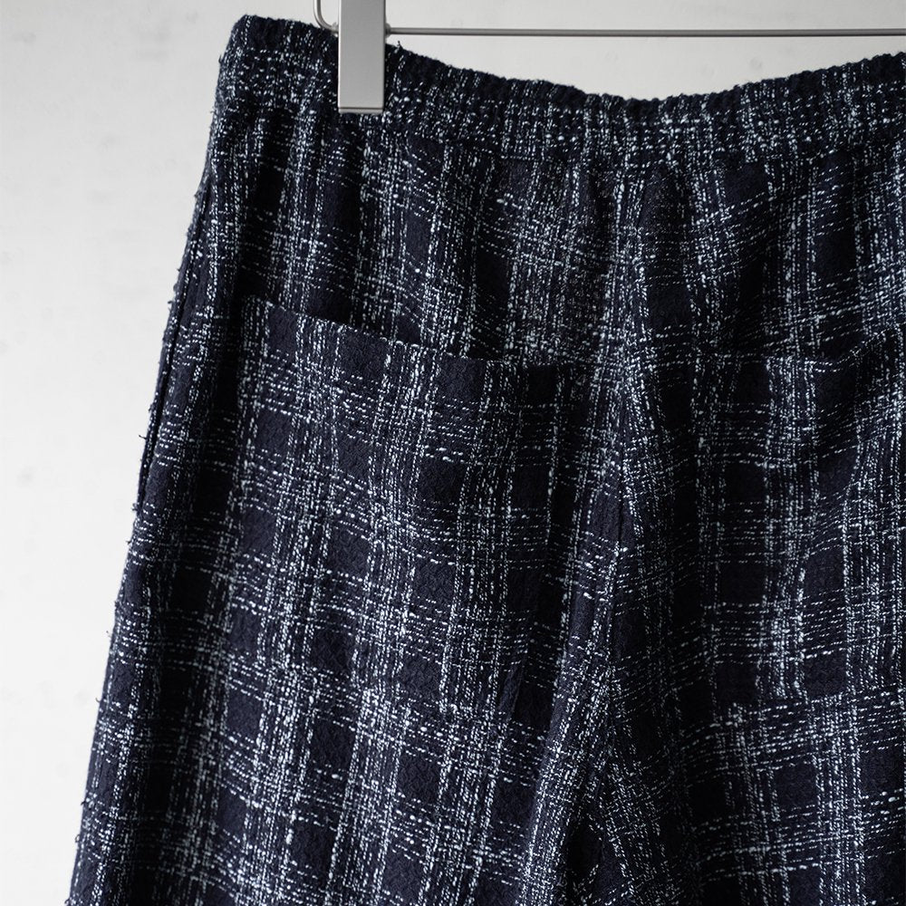 [30%OFF] ENCOMING/ -exclusive- PULLCORD PANELED TROUSER "NAVY"