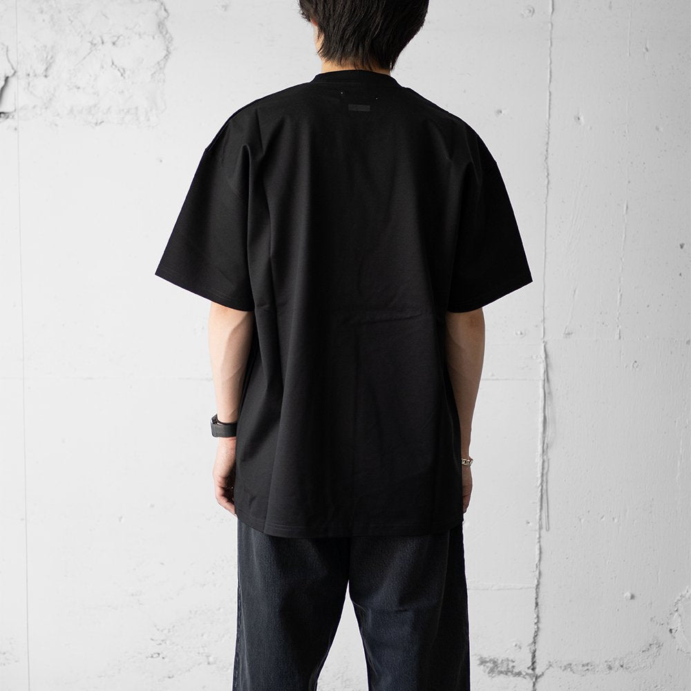 ssstein/ OVERSIZED PRINT TEE - NEW LOOKS - "BLACK"