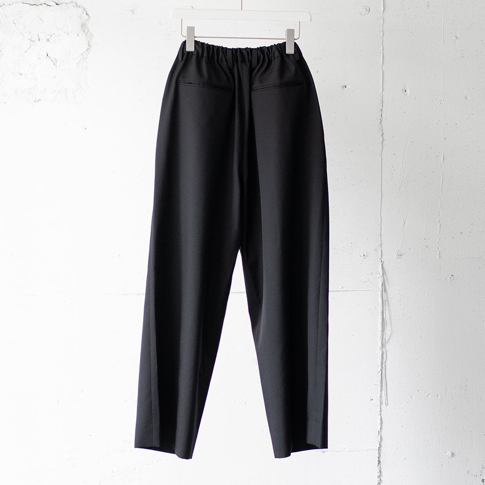 ssstein/ EASY WIDE TROUSERS "BLACK"