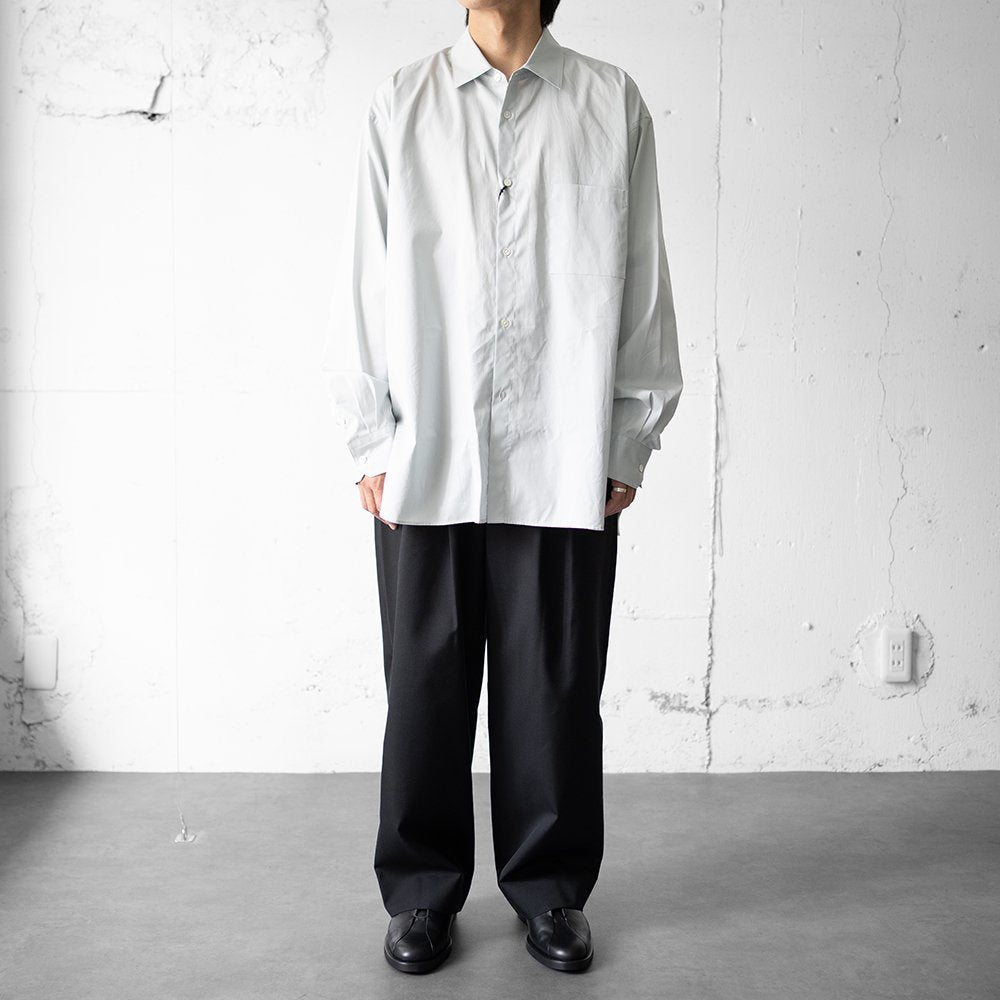 ssstein/ EASY WIDE TROUSERS "BLACK"