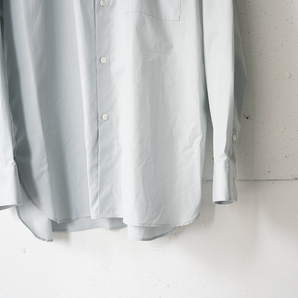 ssstein/ OVERSIZED DOWN PAT SHIRT "OFF GREY"