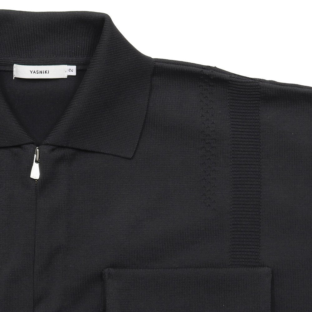 YASHIKI / Shigure Zip Blouson "BLACK"