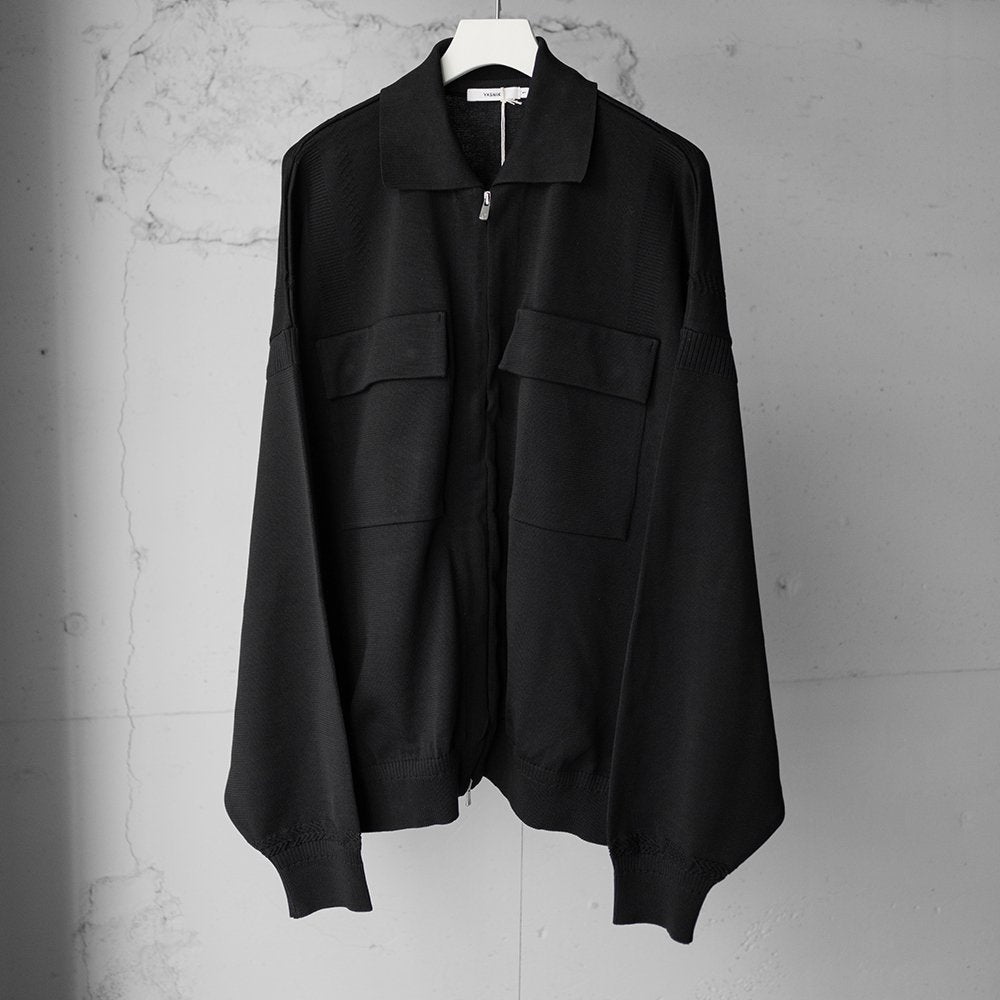 YASHIKI / Shigure Zip Blouson "BLACK"