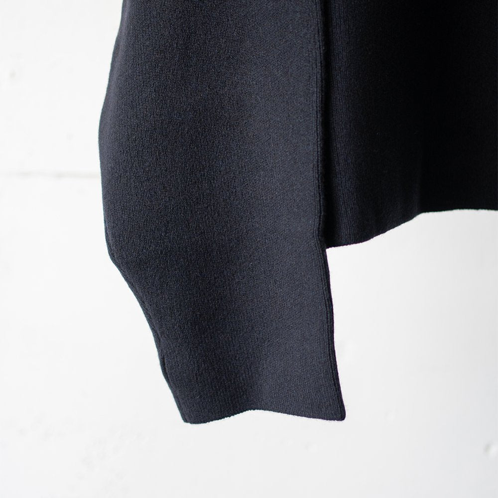 SEEALL/ OVERSIZED CREWNECK SWEATER "NAVY"