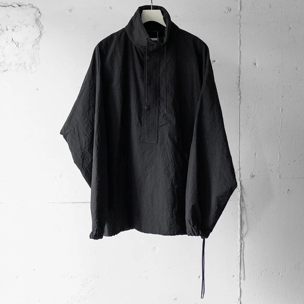 Blanc YM/ Crispy Nylon Anorak "Black"