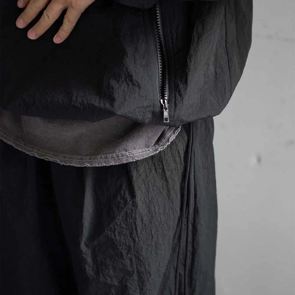 Blanc YM/ Crispy Nylon Anorak "Black"