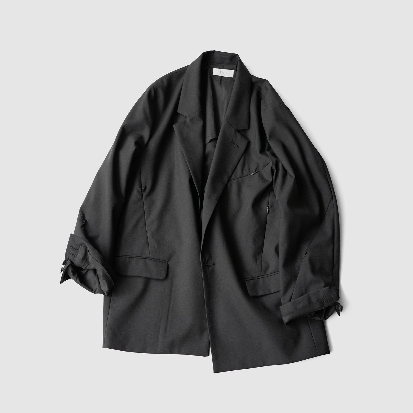 Afiit / TAILORED JACKET "BLACK"
