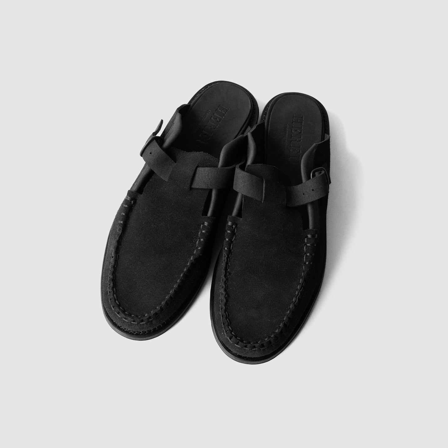 HEREU/ Barraca Suede "BLACK"