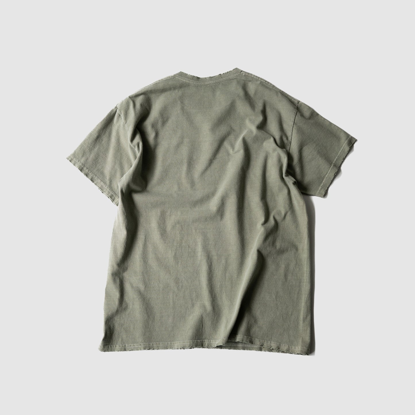 ANCELLM / EMBROIDERY T-SHIRT "GRAYMINT"
