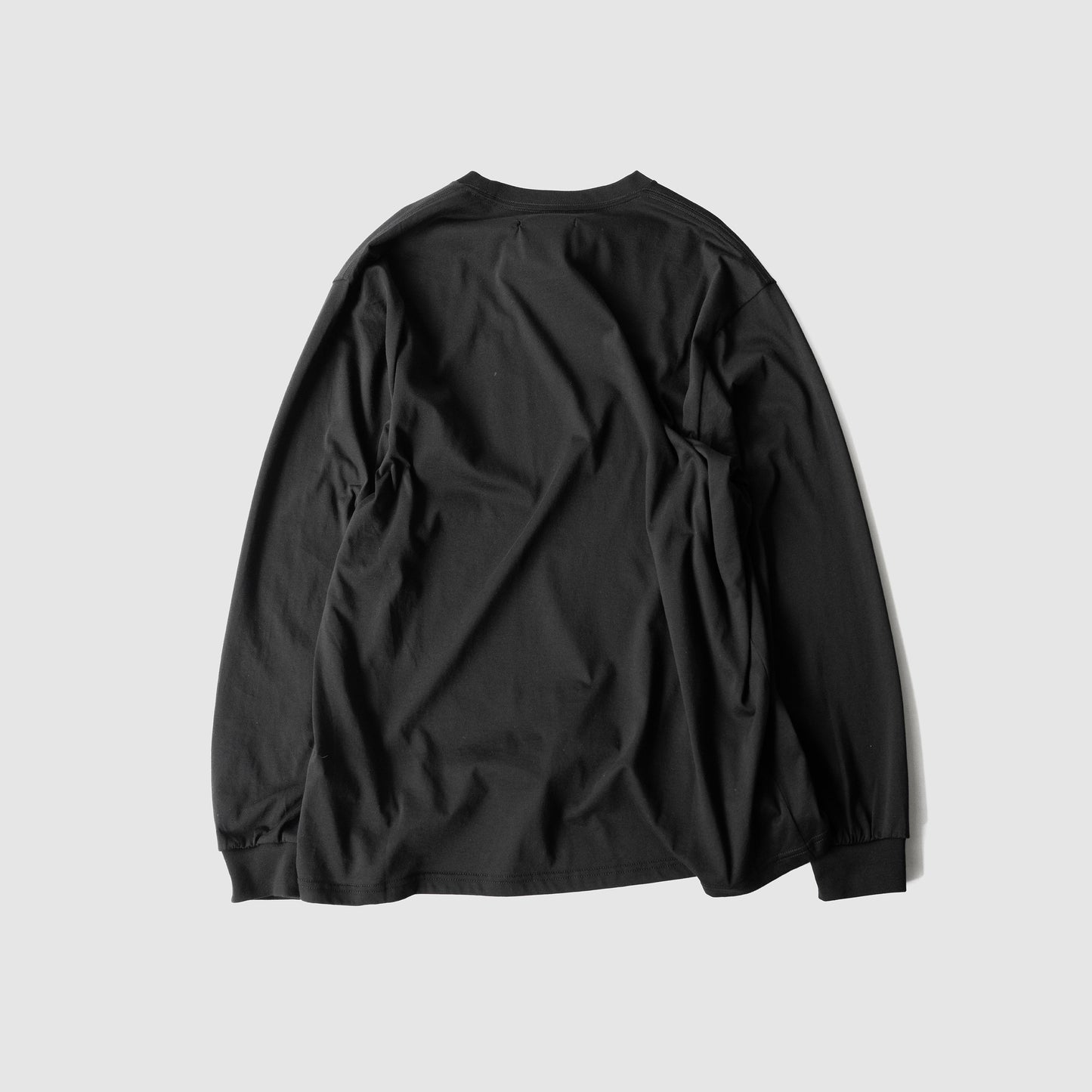 ssstein/ SUVIN COTTON BASIC LS TEE "BLACK"