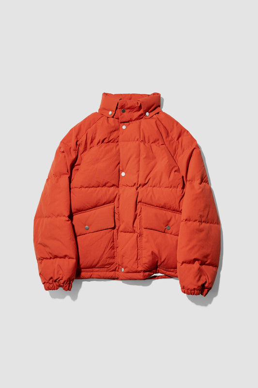 ANCELLM / AGING DOWN JACKET "RED"