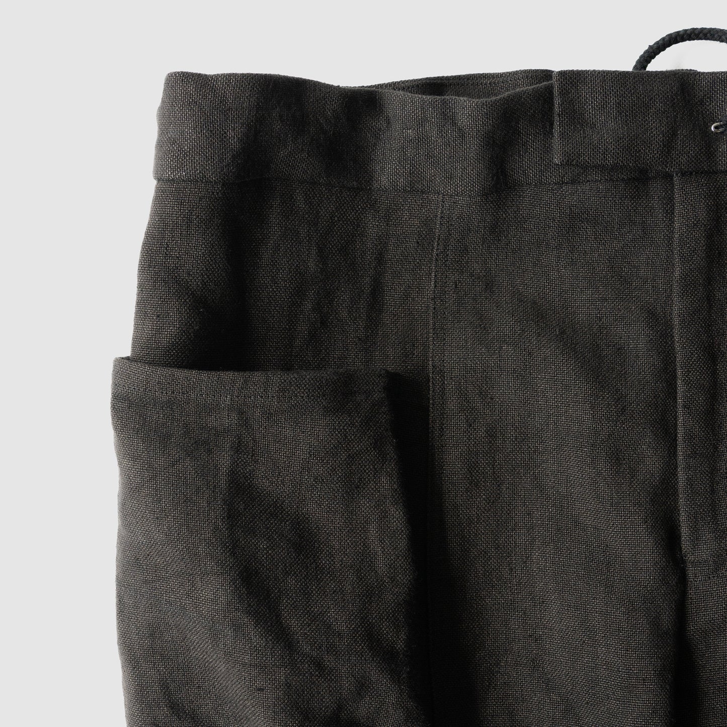 BIBLIOTHERK /  WIDE TROUSERS "BLACK"