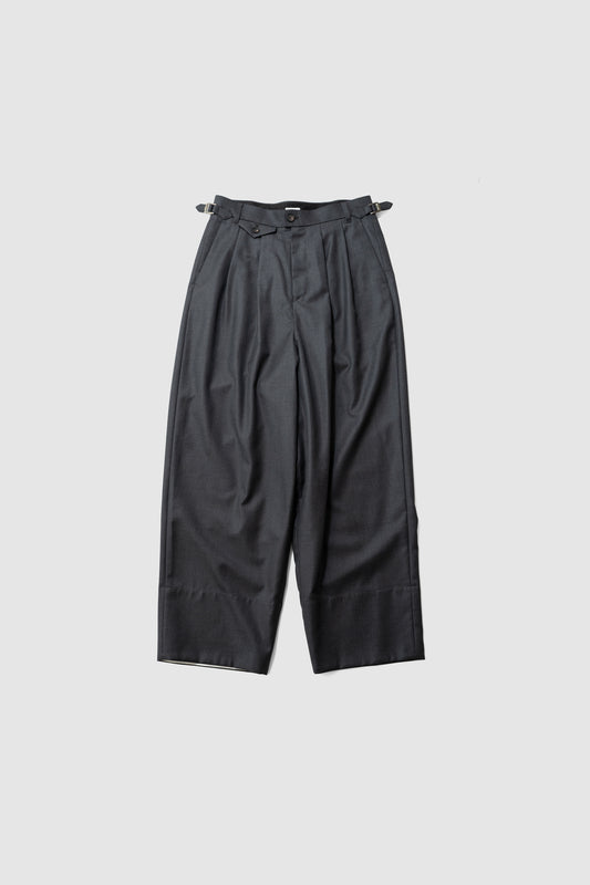 SEEALL/ 80'S PANTS "CHARCOAL"