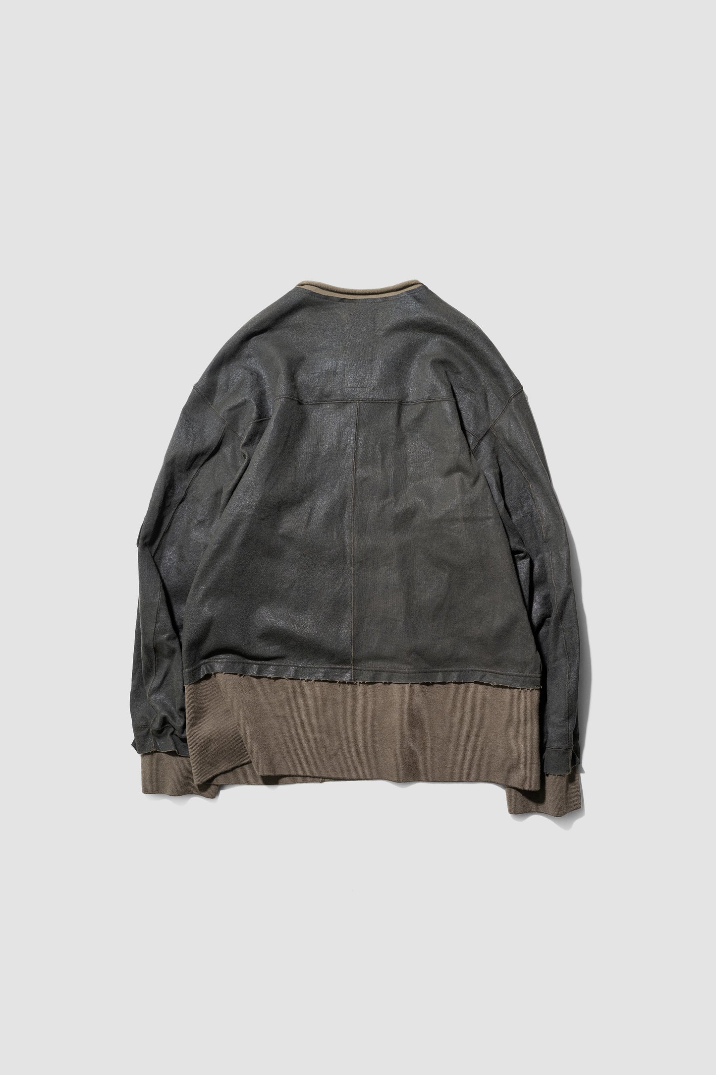 ANTHEM A/ CRACK TERRY MILITARY BLOUSON "Olive Drab"