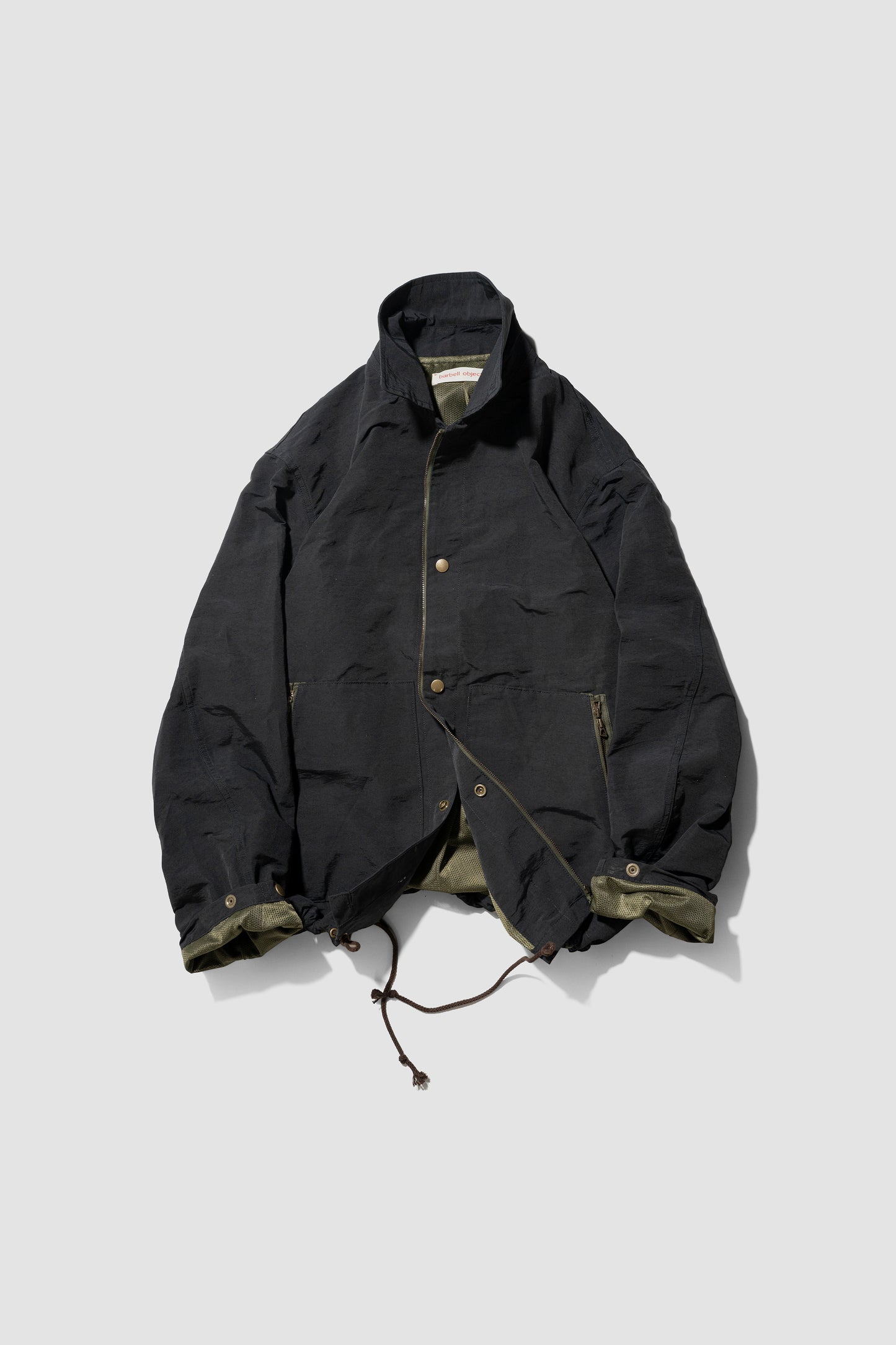 barbell object / coach jkt "black"
