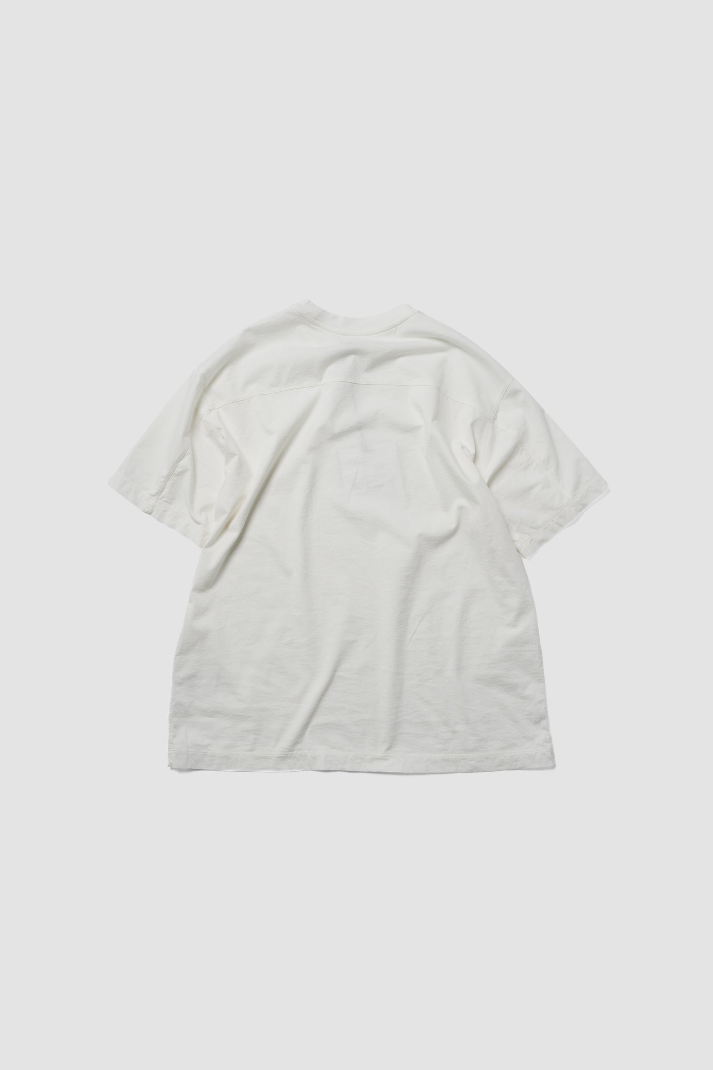 YOKE/ Suvin Cotton YOKE T-shirt "WHITE"