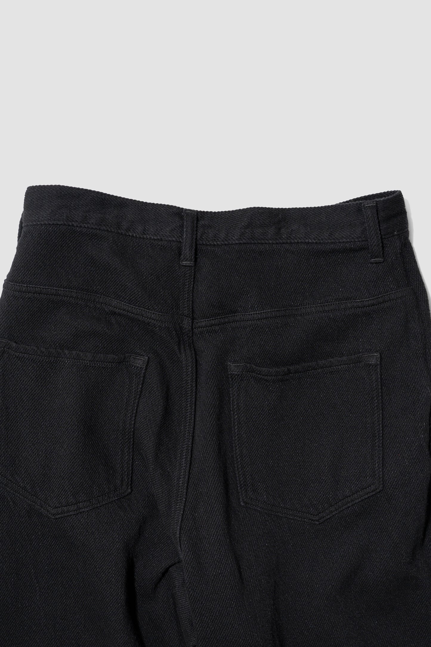 Afiit / LOOSE DENIM PANTS  "BLACK"