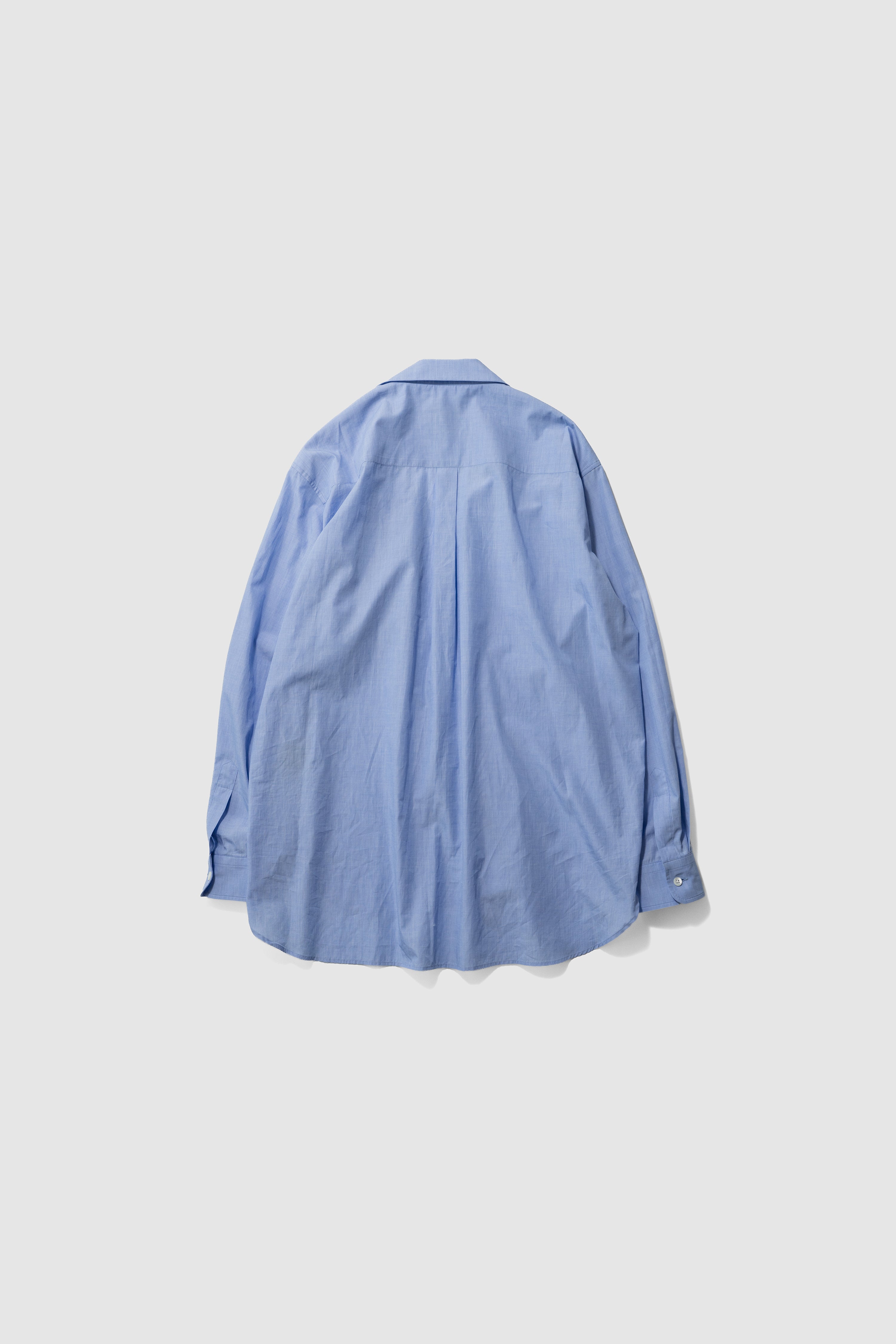 ssstein(シュタイン)/ SMOOTH COTTON OVERSIZED SKIPPER SHIRT 