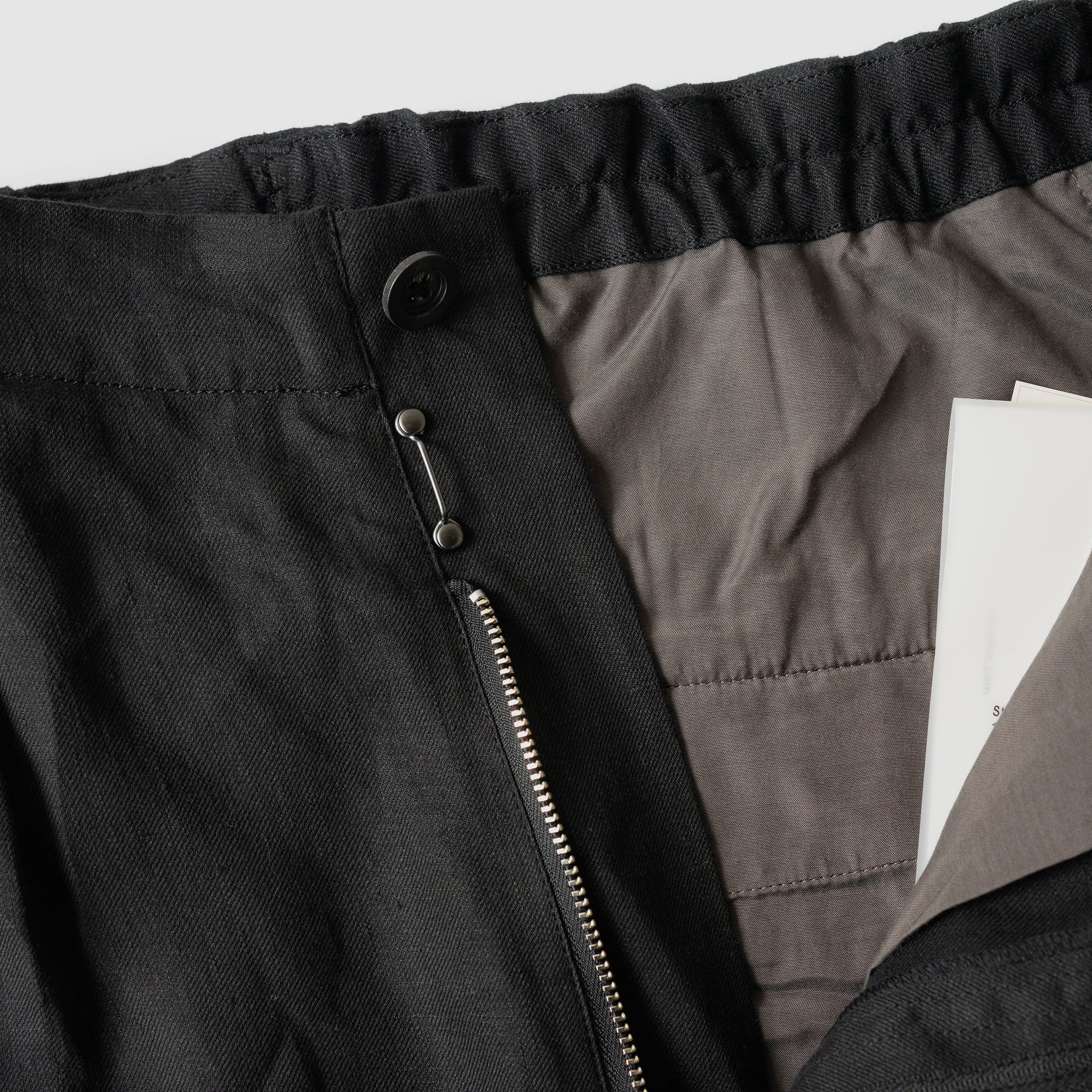 ANCELLM(アンセルム) / 100/S LINEN TUCK SLACKS 