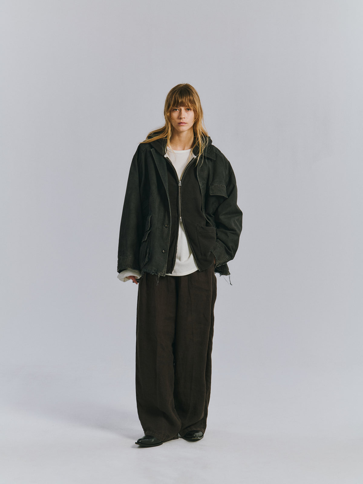 ANCELLM / FINX HUNTING JACKET "BLACK"