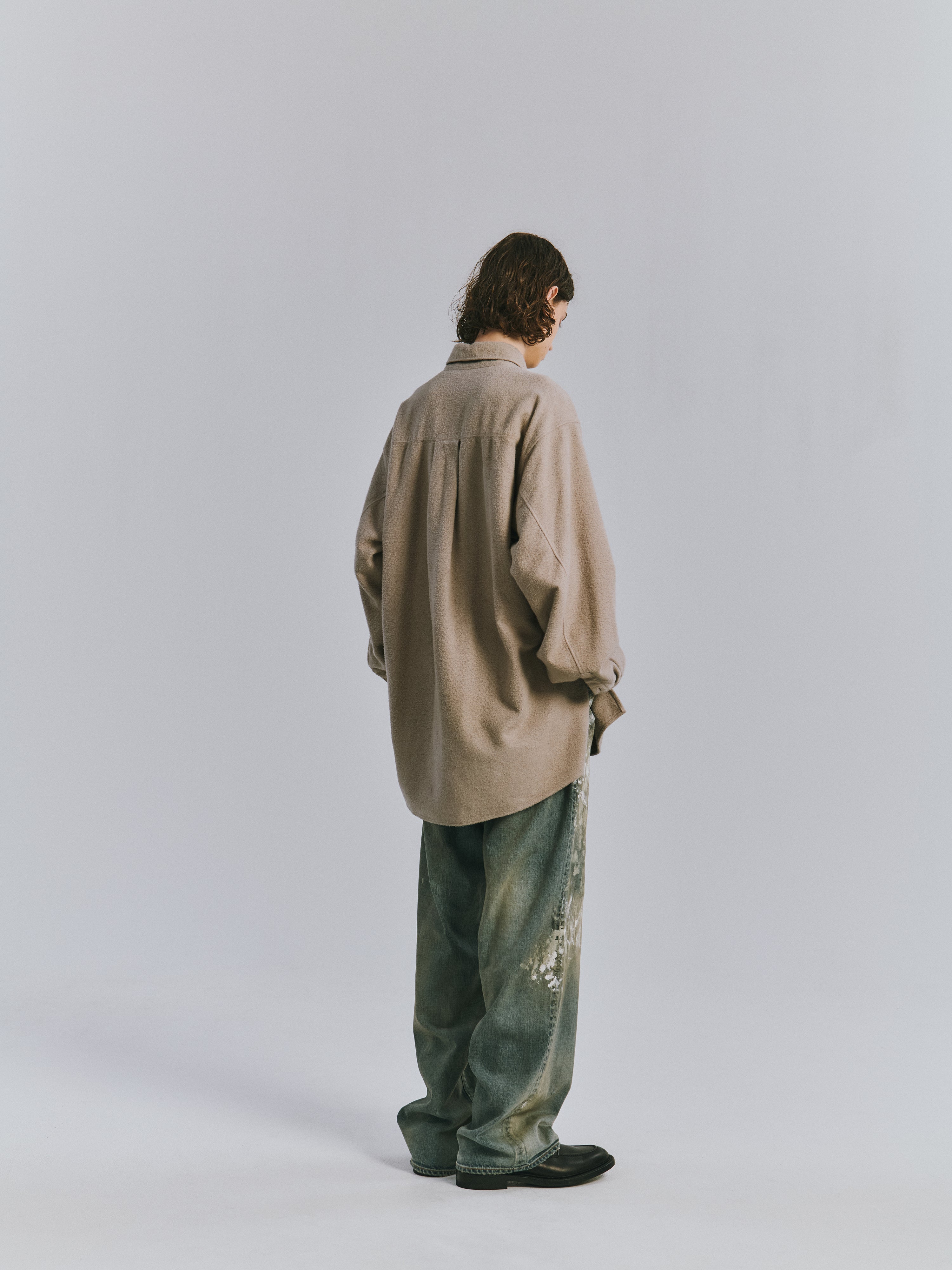 ANCELLM(アンセルム) / #08 PAINTED MIDDLE STRAIGHT 5P DENIM PANTS
