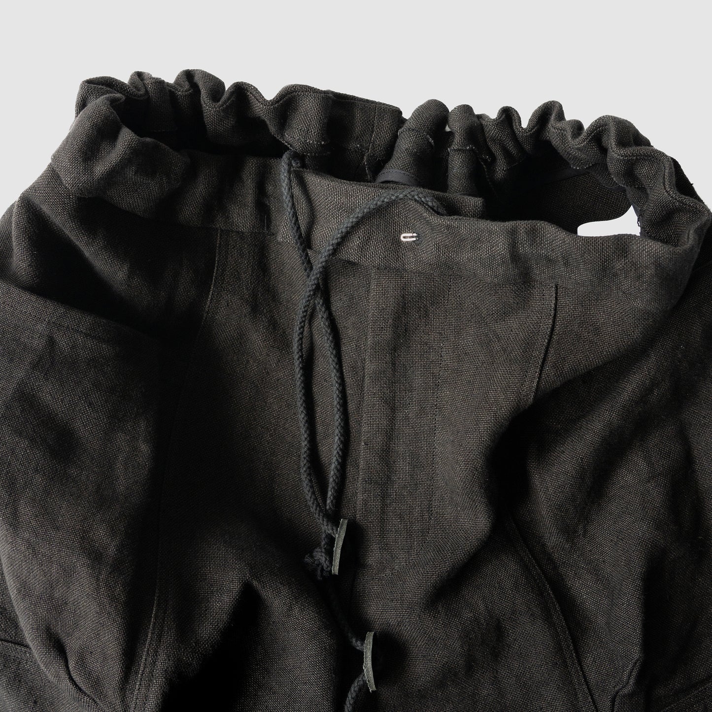BIBLIOTHERK /  WIDE TROUSERS "BLACK"