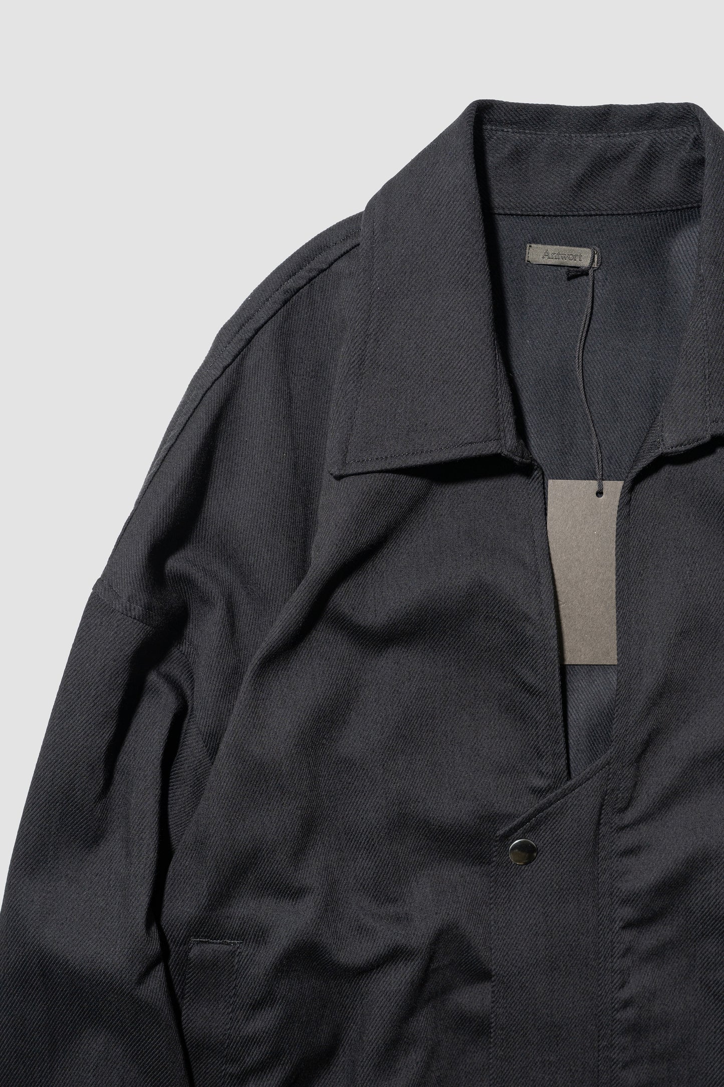 Antwort / DENIM SKIPPER JACKET "BLACK"
